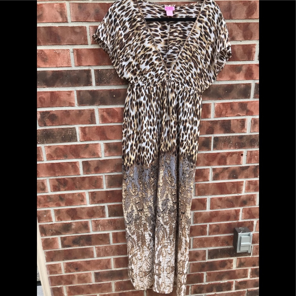Swim suit cover up. Sz Large